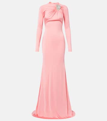 Embellished satin gown | David Koma