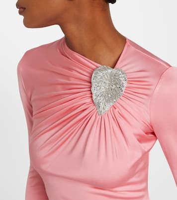 Embellished satin gown | David Koma