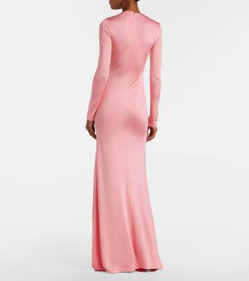 Embellished satin gown | David Koma