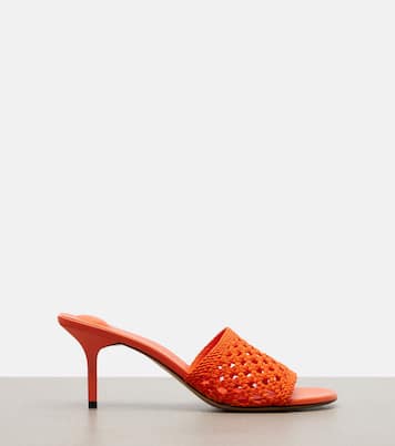 Mules Cubisto in rafia intrecciata | Jacquemus