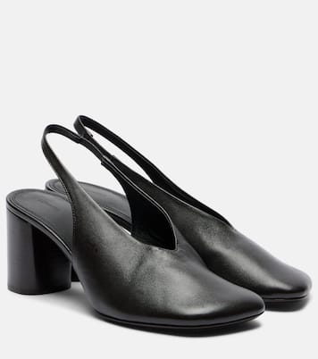 Glove leather slingback pumps | Lemaire