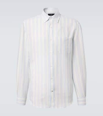 Chemise en lin à rayures | Dunhill