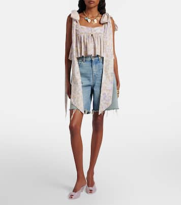 Bedrucktes Top aus Baumwolle | Chloé