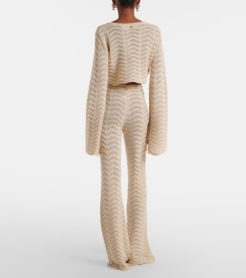 Schlaghose Kim aus einem Baumwollgemisch | Bananhot