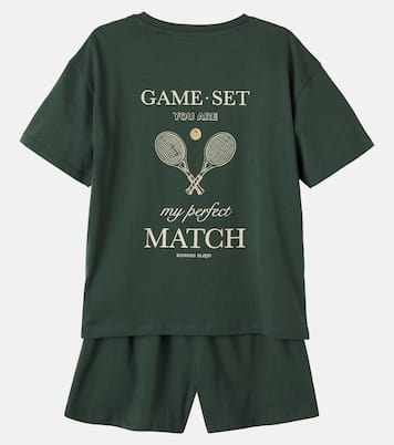 Famo cotton T-shirt and shorts set | Konges Sløjd