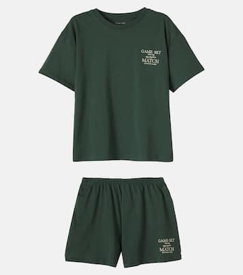 Famo cotton T-shirt and shorts set | Konges Sløjd