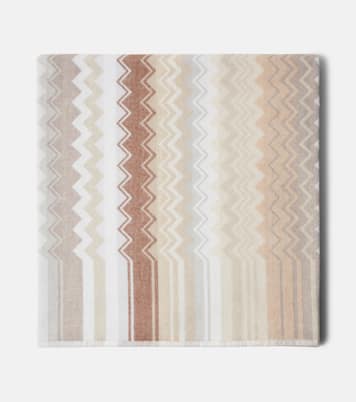 Giacomo Zigzag cotton terry bath sheet | Missoni