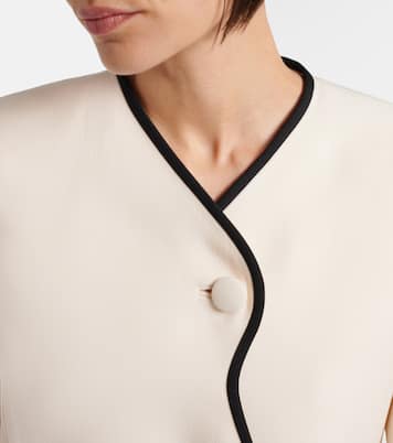Crepe Couture scalloped jacket | Valentino