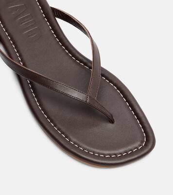 Freja皮革夹趾凉鞋 | Staud