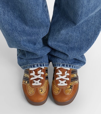 x Wales Bonner Gazelle leather sneakers | Adidas