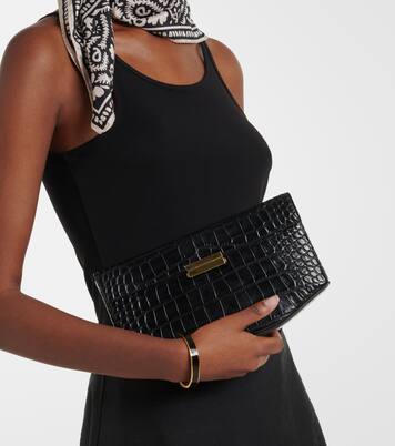 Schultertasche Clip Small aus Leder | Toteme
