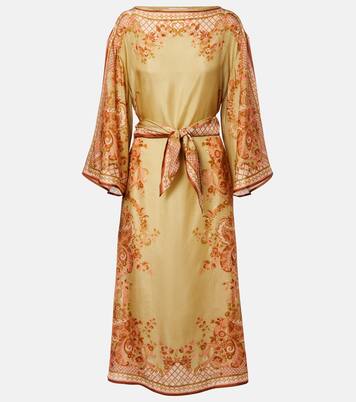 Midikleid aus Seide | Zimmermann