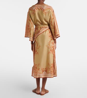 Midikleid aus Seide | Zimmermann