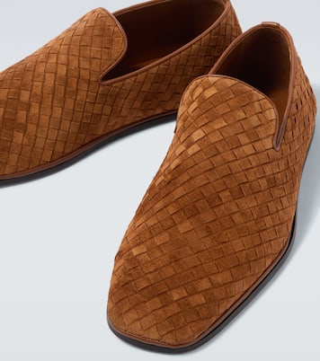 Loafers Palazzo aus Veloursleder | Bottega Veneta