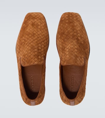 Loafers Palazzo aus Veloursleder | Bottega Veneta