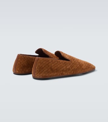 Loafers Palazzo aus Veloursleder | Bottega Veneta