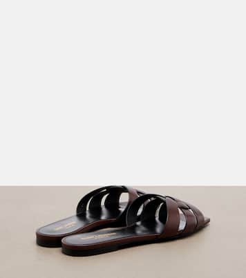 Tribute leather sandals | Saint Laurent