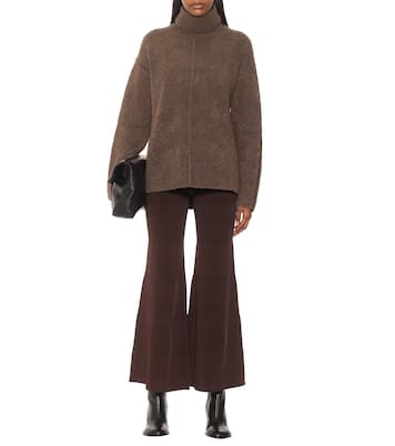 Schlaghose aus Rippstrick | Peter Do