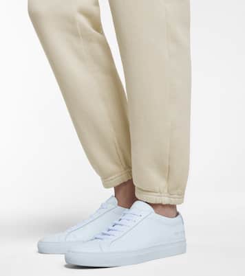 Cotton-fleece sweatpants | Les Tien