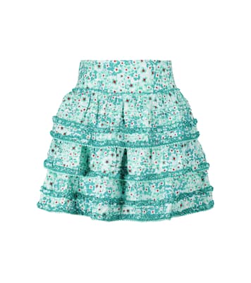 Bedruckter Minirock Bibi | Poupette St Barth