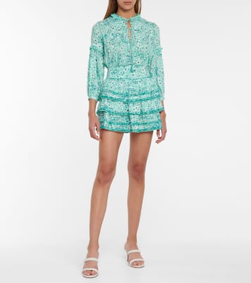 Bedruckter Minirock Bibi | Poupette St Barth