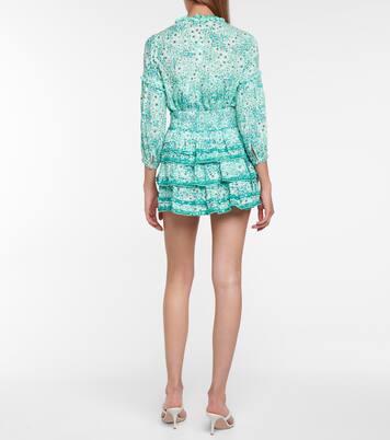 Bedruckter Minirock Bibi | Poupette St Barth