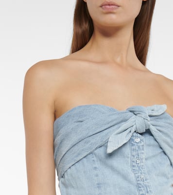 Bustier Leia aus Denim | Rta