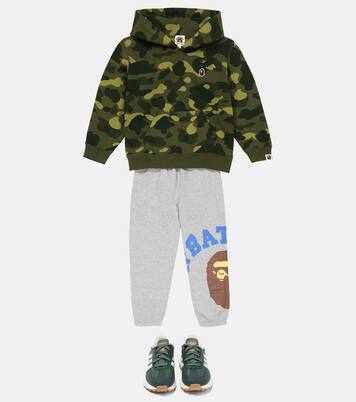 Retropy suede-paneled sneakers | Adidas Originals Kids