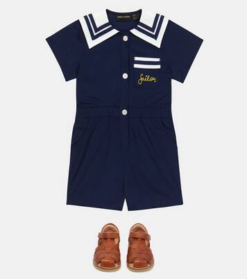 Cotton playsuit | Mini Rodini
