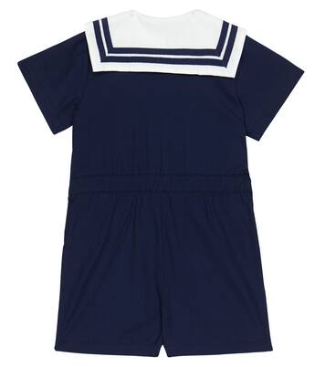 Cotton playsuit | Mini Rodini