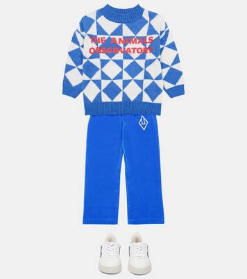 Arty Bull intarsia sweater | The Animals Observatory