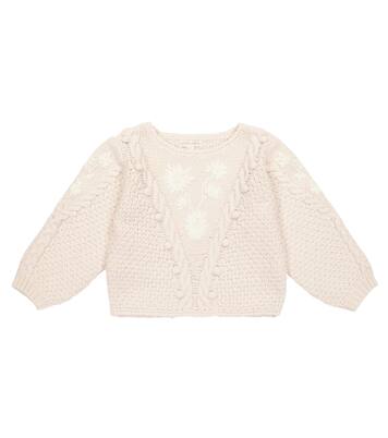 Acacia embroidered knitted sweater | Louise Misha