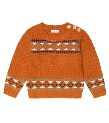 Cosmo intarsia wool-blend sweater | Louise Misha