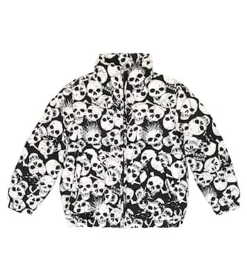 Printed cotton down jacket | ERL Kids