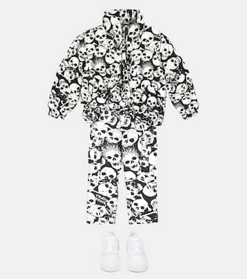 Printed cotton down jacket | ERL Kids
