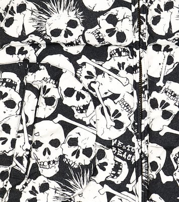 Printed cotton down jacket | ERL Kids