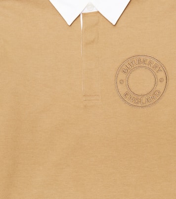 Logo embroidered polo shirt | Burberry Kids