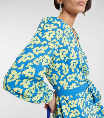 Robe midi imprimée | Diane von Furstenberg