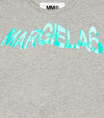 Logo cotton jersey T-shirt | MM6 Maison Margiela Kids