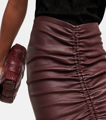 Minirock Mouna aus Leder | Stouls