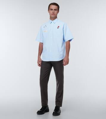 Slim wool and mohair pants | Undercover