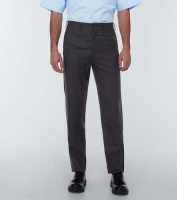 Slim wool and mohair pants | Undercover