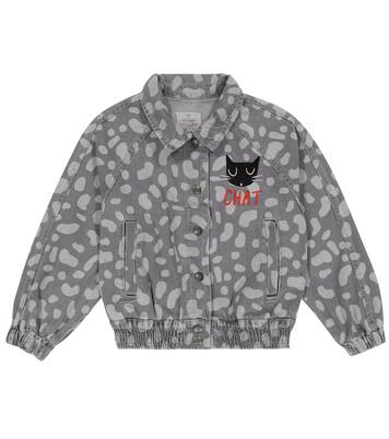 Veste Chat en jean | Jellymallow