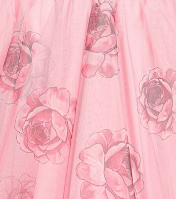 Floral tulle dress | Monnalisa