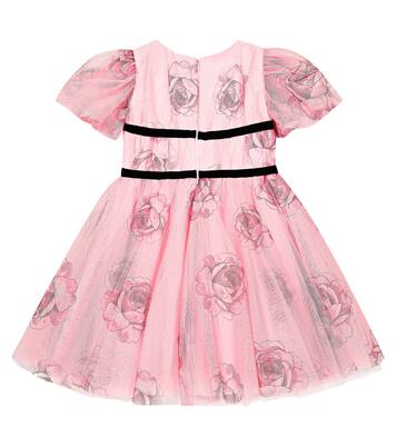 Floral tulle dress | Monnalisa