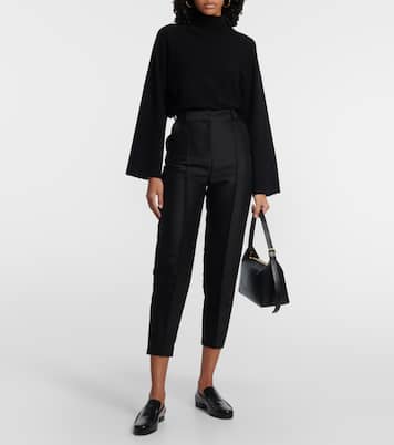 Loafers The Oval aus Leder | Toteme