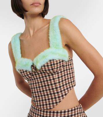 Verziertes Bustier-Top | Area