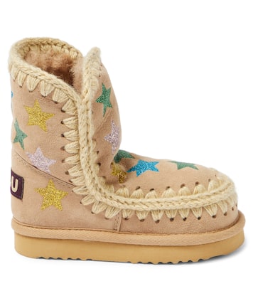 Printed suede boots | Mou Kids