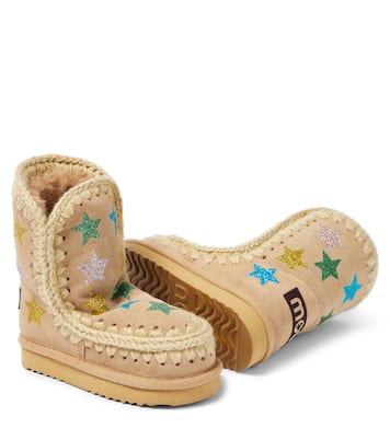Printed suede boots | Mou Kids