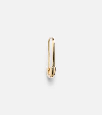 Orecchino singolo Safety Pin in oro 18kt | Anita Ko